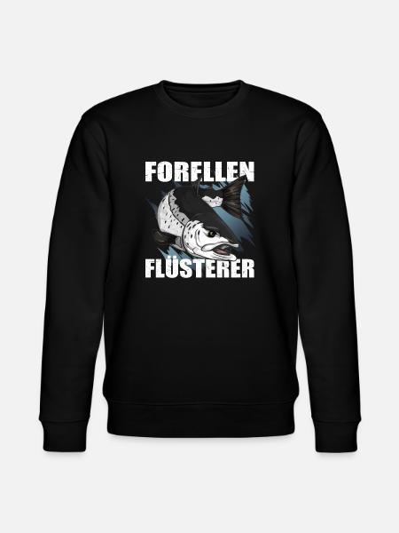 Forellen Angeln - Stanley/Stella Unisex Bio-Sweatshirt CHANGER  - Schwarz