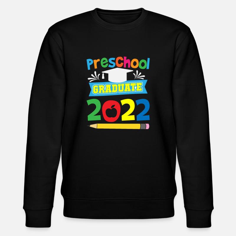 Preschool Graduate Pre-K Graduation Elementary - Stanley/Stella Unisex Bio-Sweatshirt CHANGER  - Schwarz