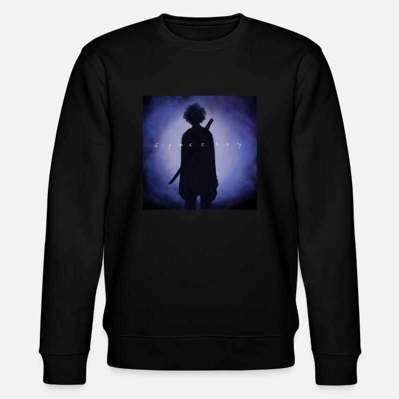 Spaceboy - Stanley/Stella Unisex Bio-Sweatshirt CHANGER  - Schwarz