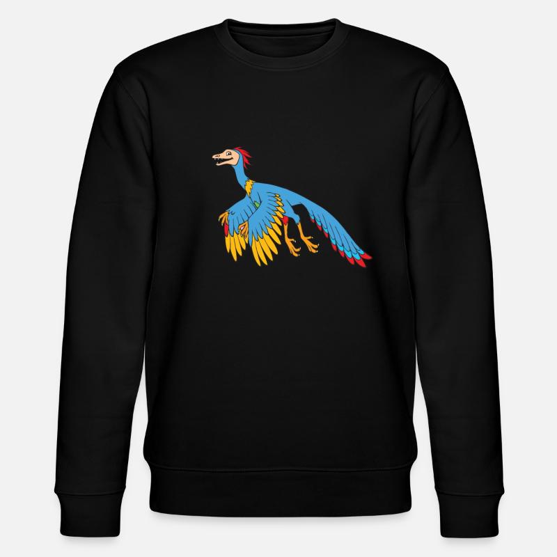 Archaeopteryx - Stanley/Stella Unisex Bio-Sweatshirt CHANGER - Schwarz