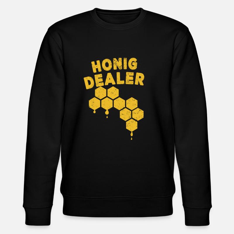 Bienenzüchter Imker Geschenkidee - Stanley/Stella Unisex Bio-Sweatshirt CHANGER  - Schwarz