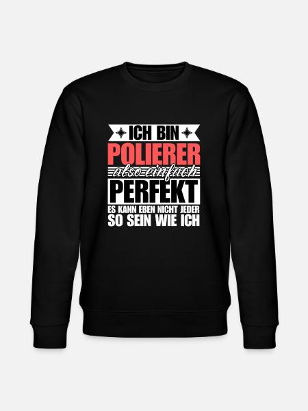 Perfekter Polierer - Stanley/Stella Unisex Bio-Sweatshirt CHANGER - Schwarz