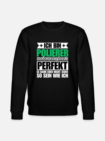 Perfekter Polierer - Stanley/Stella Unisex Bio-Sweatshirt CHANGER - Schwarz