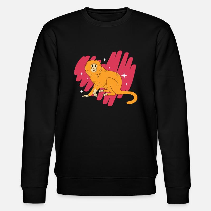 Singe Tamarin - Sweat bio CHANGER Stanley/Stella Unisexe - noir