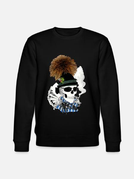 Bayern-skull - Stanley/Stella Unisex Bio-Sweatshirt CHANGER - Schwarz