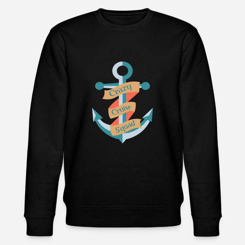 Bateau de croisière - Sweat bio CHANGER Stanley/Stella Unisexe - noir