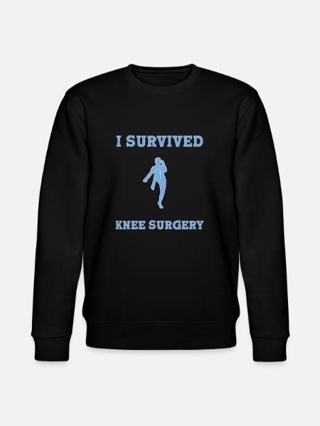 Knee Surgery Knee Surgery - Stanley/Stella CHANGER Unisex Organic Sweatshirt - black