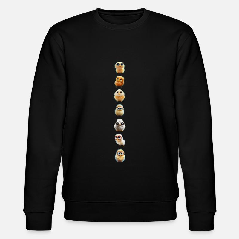 ChickensLong - Stanley/Stella CHANGER Unisex Organic Sweatshirt - black