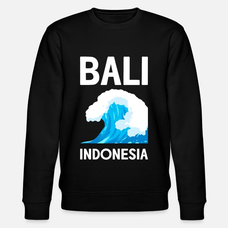 Bali - Stanley/Stella Unisex Bio-Sweatshirt CHANGER  - Schwarz