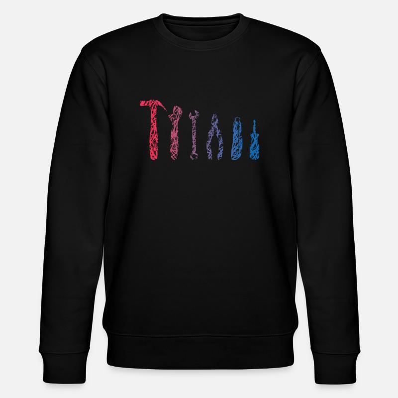 Outil Doodle Artisan DO-IT-YOURSELFer - Sweat bio CHANGER Stanley/Stella Unisexe - noir