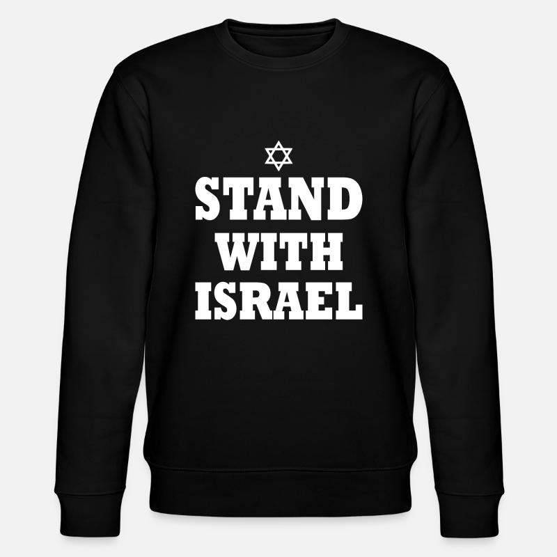 Stand with israel - Sweat bio CHANGER Stanley/Stella Unisexe - noir