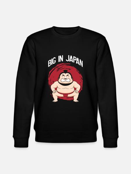 Sumo Wrestler Japan - Stanley/Stella CHANGER Unisex Organic Sweatshirt - black