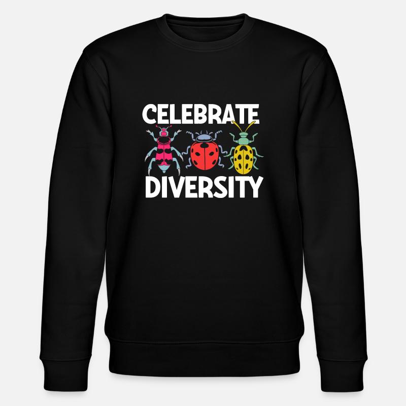 Insect Entomology - Stanley/Stella CHANGER Unisex Organic Sweatshirt - black