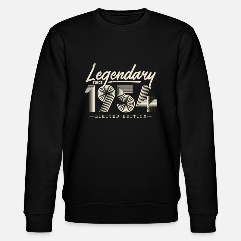 Legendär seit 1954 - Stanley/Stella Unisex Bio-Sweatshirt CHANGER - Schwarz