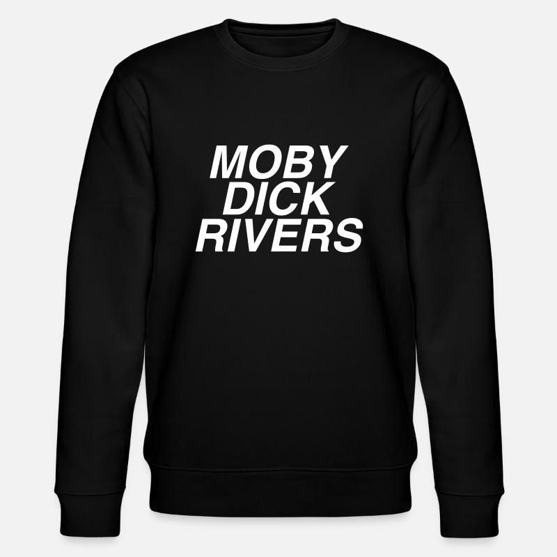 moby dick Flüsse - Stanley/Stella Unisex Bio-Sweatshirt CHANGER  - Schwarz