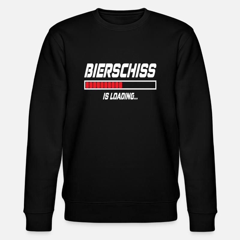 Bierschiss Is Loading... - Stanley/Stella Unisex Bio-Sweatshirt CHANGER  - Schwarz