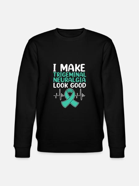 Trigeminal neuralgia - Stanley/Stella CHANGER Unisex Organic Sweatshirt - black