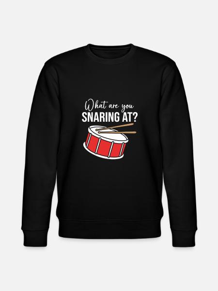 Drums Drummers Drumsticks - Stanley/Stella CHANGER Unisex Organic Sweatshirt - black