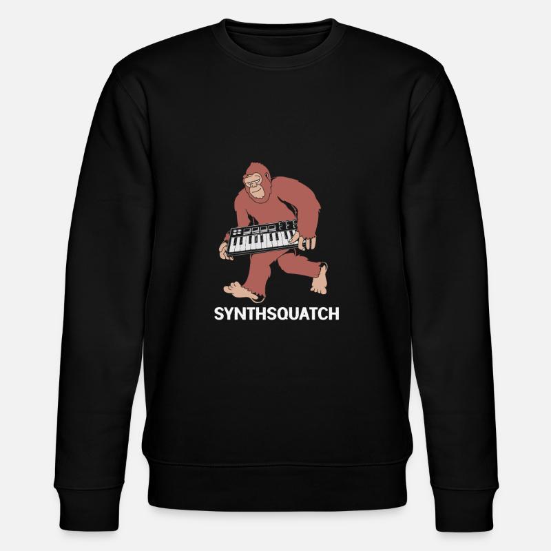 Djing Label Keyboard DJ - Stanley/Stella Unisex Bio-Sweatshirt CHANGER  - Schwarz