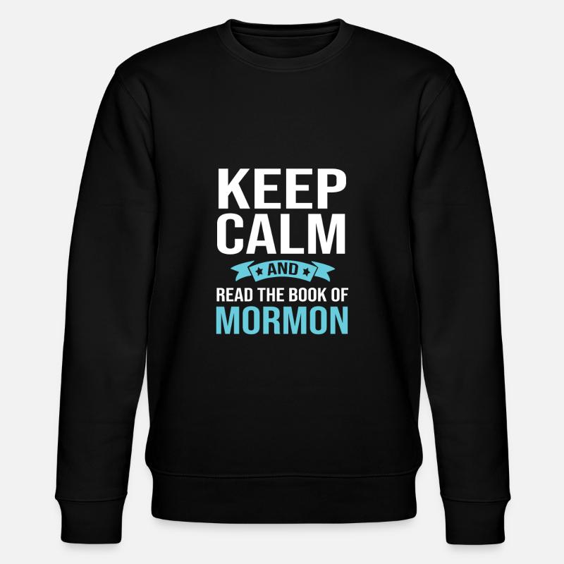 Mormonen - Stanley/Stella Unisex Bio-Sweatshirt CHANGER  - Schwarz
