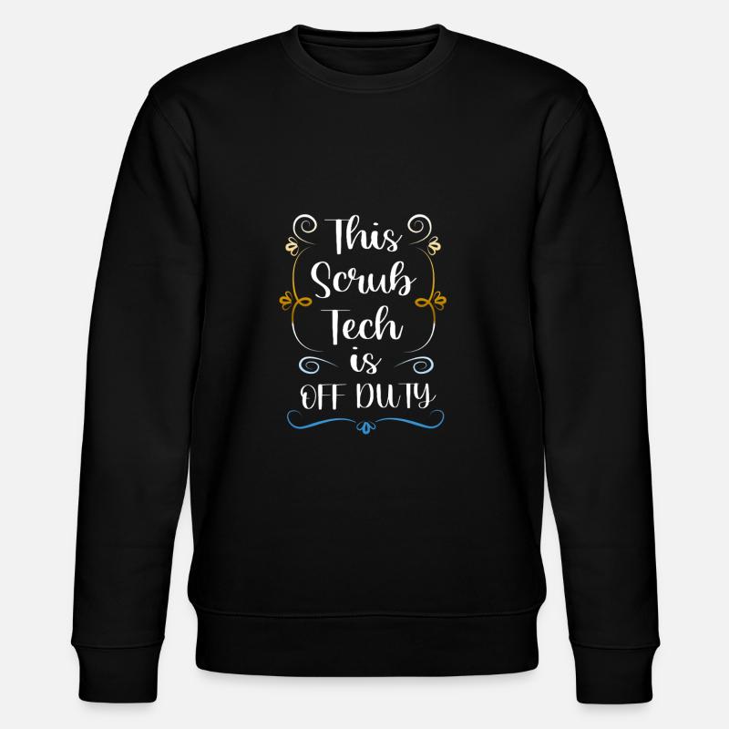 Chirurgie Chirurgienne CTA - Sweat bio CHANGER Stanley/Stella Unisexe - noir