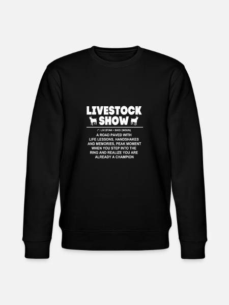Eleveurs Bétail - Sweat bio CHANGER Stanley/Stella Unisexe - noir