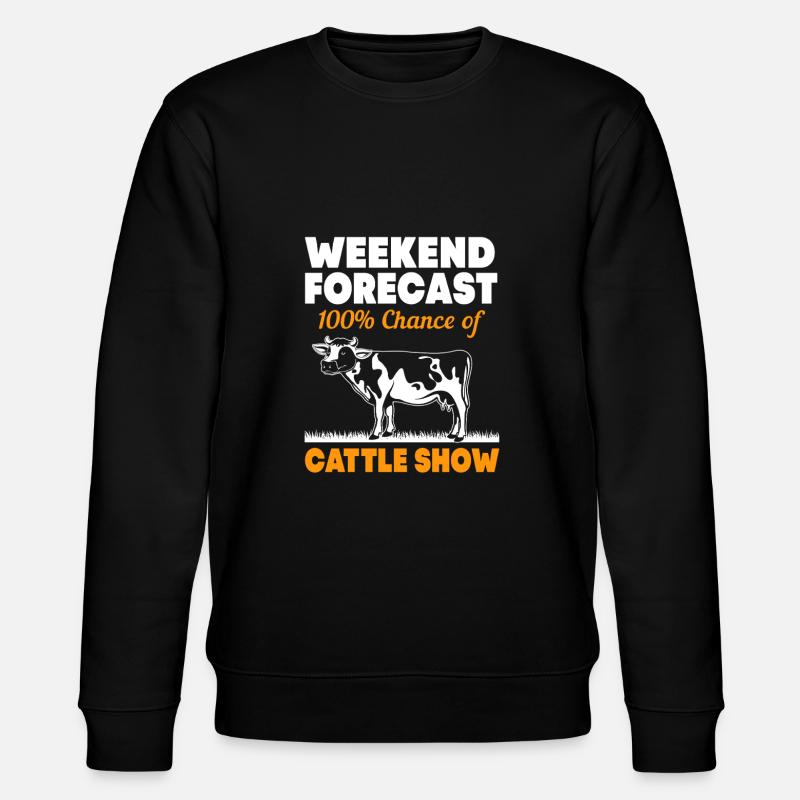 Éleveurs de bétail - Sweat bio CHANGER Stanley/Stella Unisexe - noir