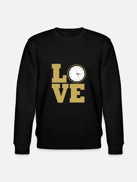 Clockwork Clock - Stanley/Stella CHANGER Unisex Organic Sweatshirt - black