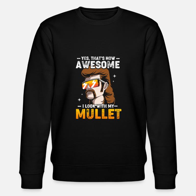 Mulet Coupe de cheveux Mulet - Sweat bio CHANGER Stanley/Stella Unisexe - noir