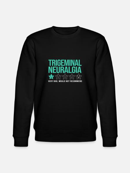 Trigeminal neuralgia - Stanley/Stella CHANGER Unisex Organic Sweatshirt - black