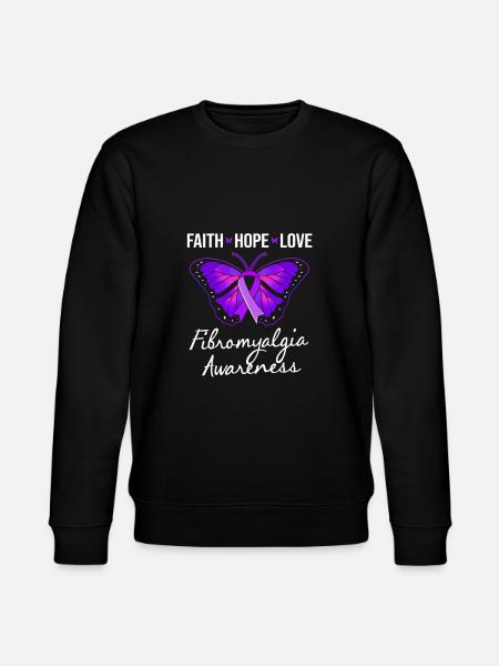 Fibromyalgie Fibro - Sweat bio CHANGER Stanley/Stella Unisexe - noir