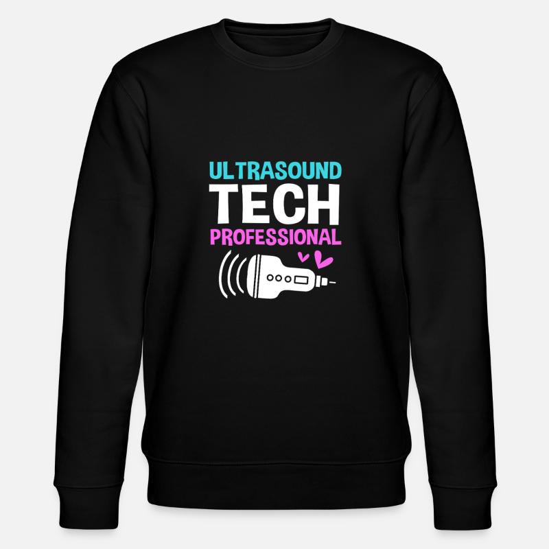 Ultraschalltechniker Ultraschall Techniker - Stanley/Stella Unisex Bio-Sweatshirt CHANGER  - Schwarz