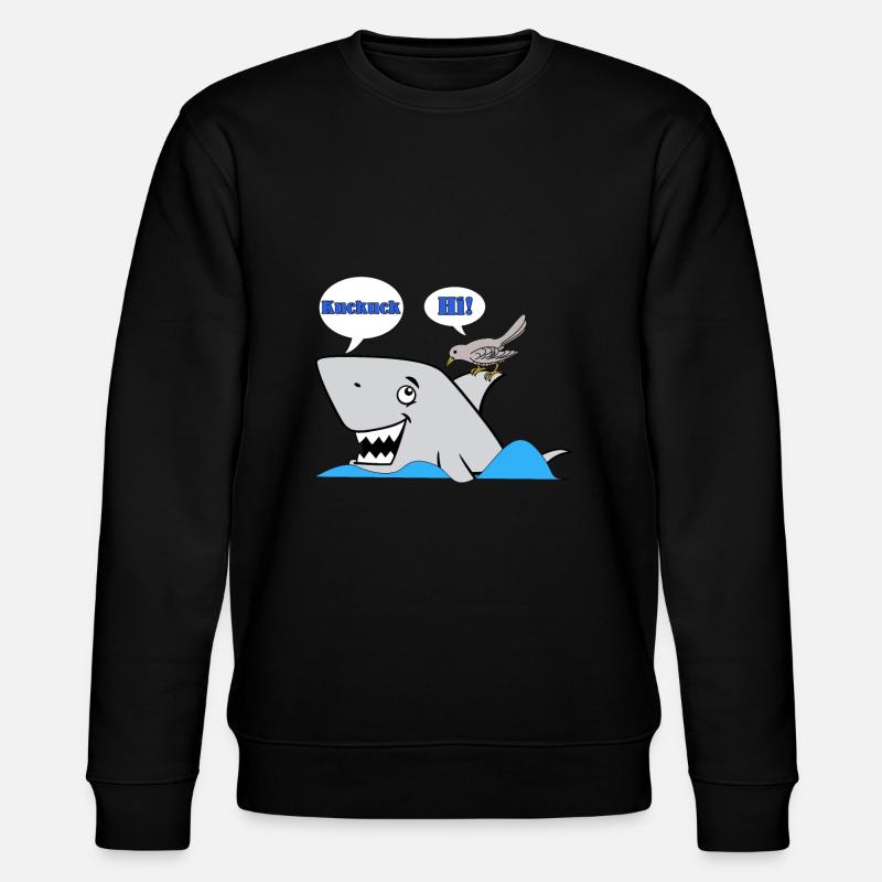 Coucou - requin - Sweat bio CHANGER Stanley/Stella Unisexe - noir