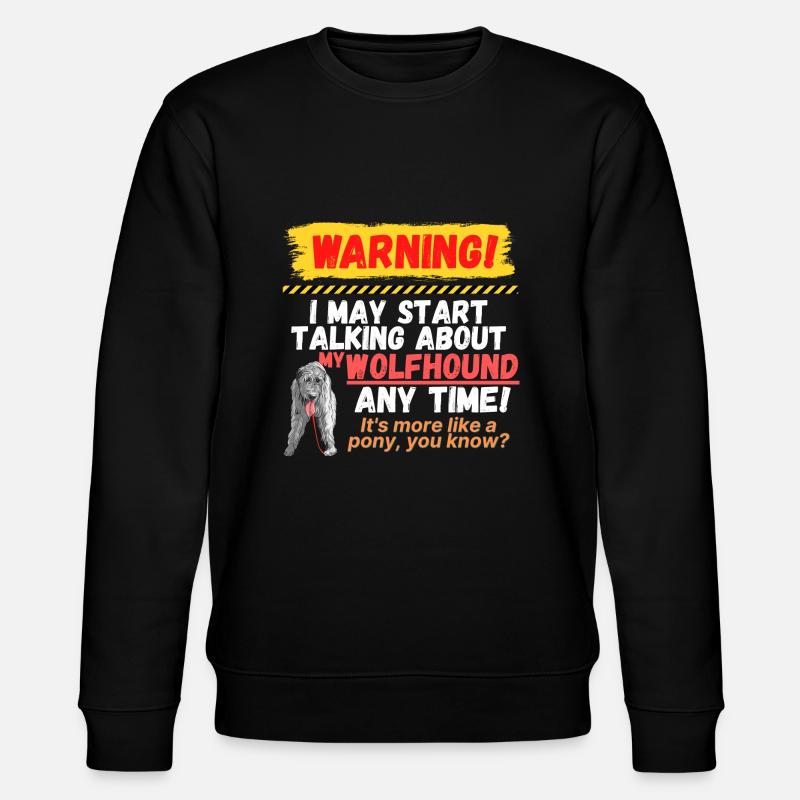 Mon Wolfhound - Sweat bio CHANGER Stanley/Stella Unisexe - noir