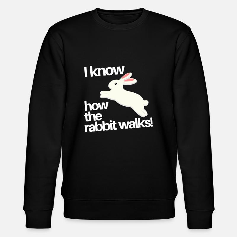 Le Lapin - Sweat bio CHANGER Stanley/Stella Unisexe - noir