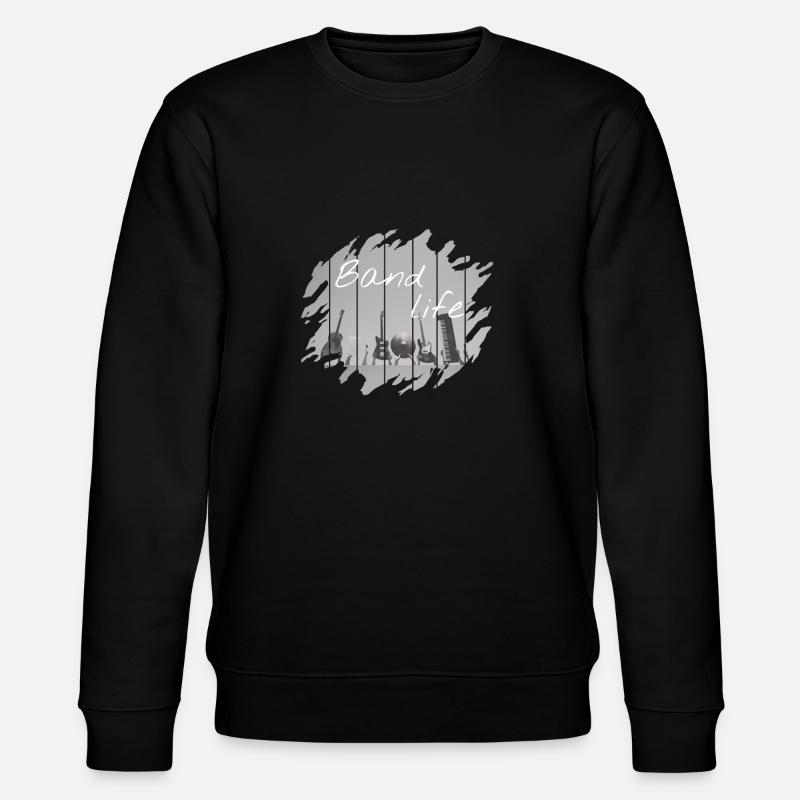 Band - Stanley/Stella Unisex Bio-Sweatshirt CHANGER  - Schwarz