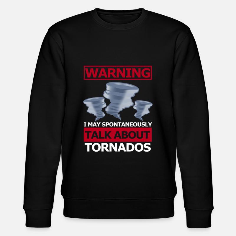Tornado - Stanley/Stella Unisex Bio-Sweatshirt CHANGER  - Schwarz