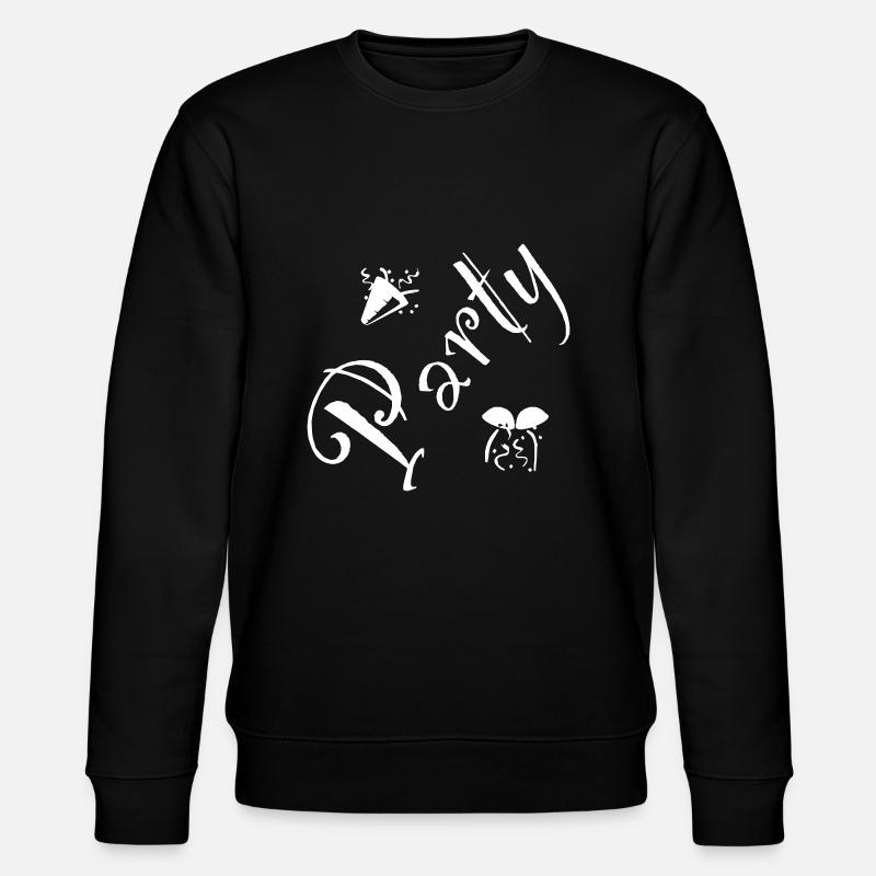 Party - Stanley/Stella Unisex Bio-Sweatshirt CHANGER - Schwarz