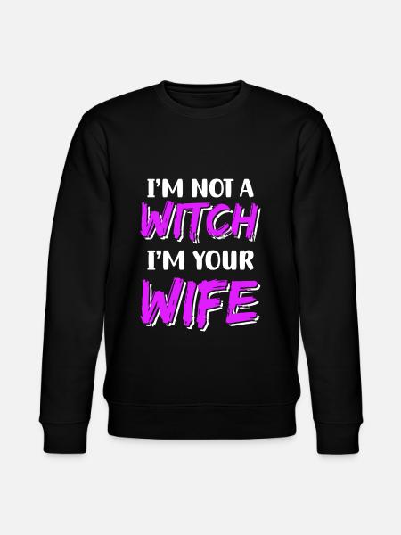 Witch Halloween Walpurgis Night - Stanley/Stella CHANGER Unisex Organic Sweatshirt - black