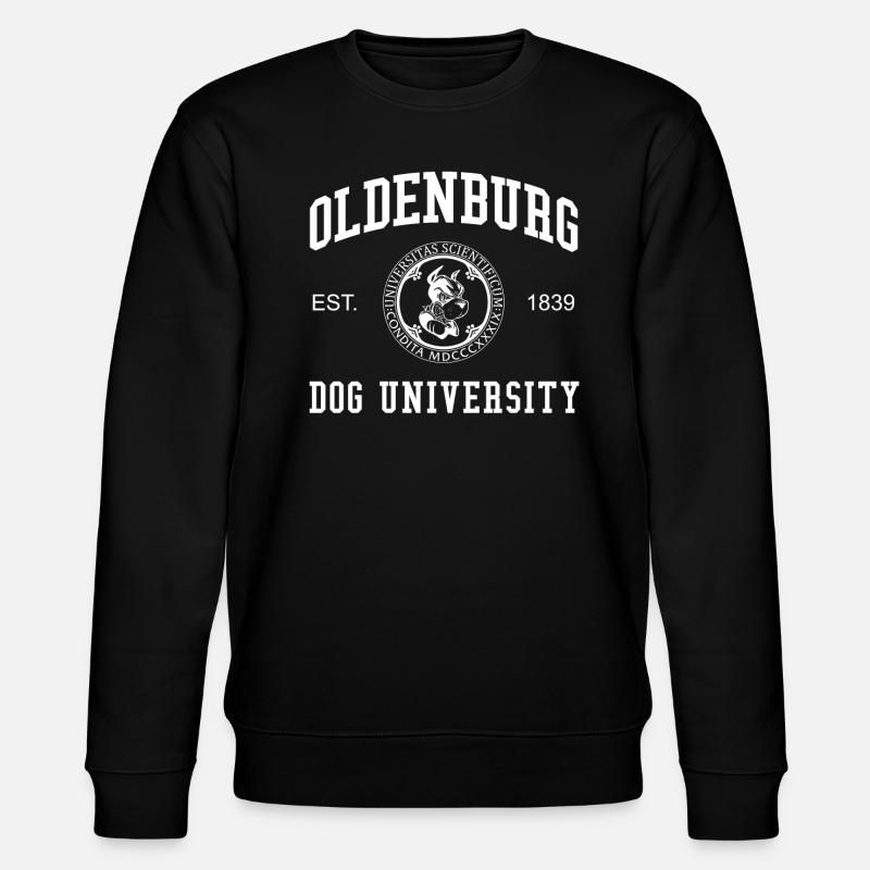 Collège universitaire canin d’Oldenburg - Sweat bio CHANGER Stanley/Stella Unisexe - noir