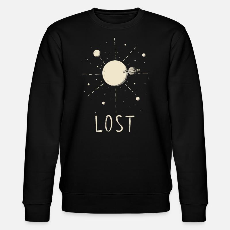 Lost - Stanley/Stella Unisex Bio-Sweatshirt CHANGER  - Schwarz