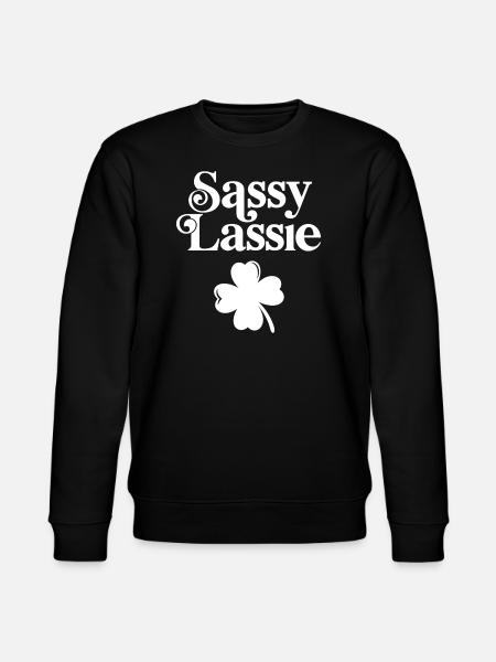 Freche Lassie - Stanley/Stella Unisex Bio-Sweatshirt CHANGER - Schwarz