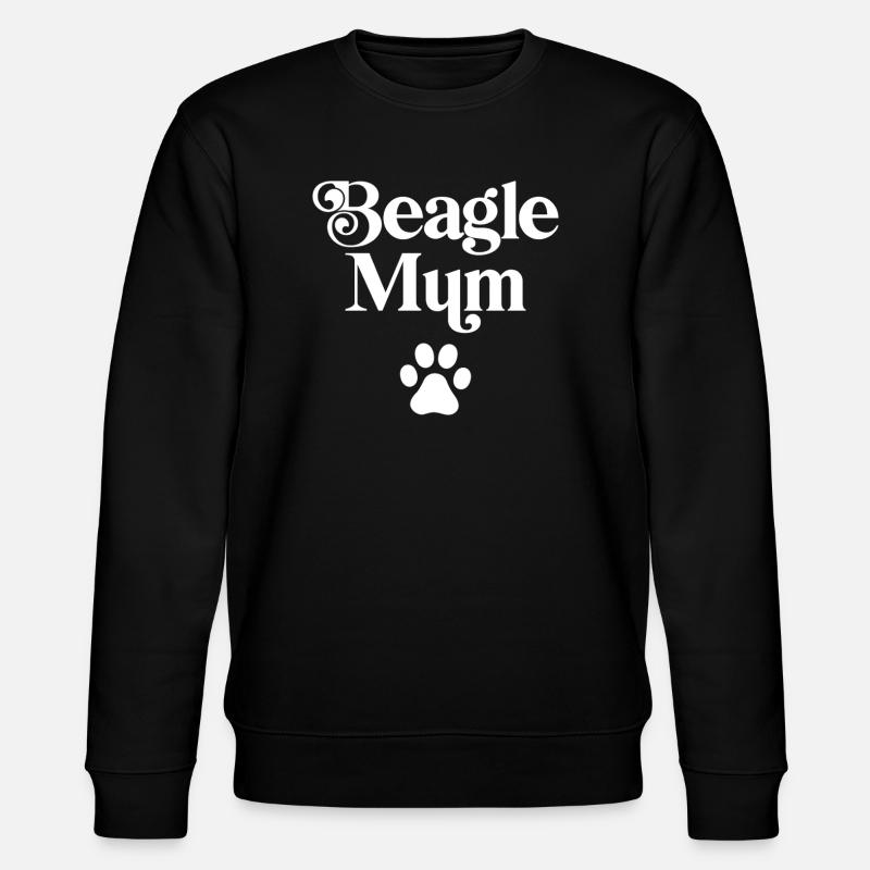 Maman Beagle - Sweat bio CHANGER Stanley/Stella Unisexe - noir