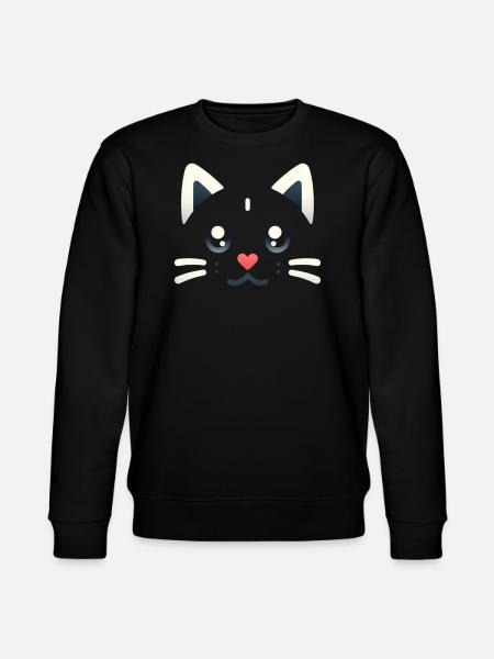Kawaii Kittens, Pets - Stanley/Stella CHANGER Unisex Organic Sweatshirt - black