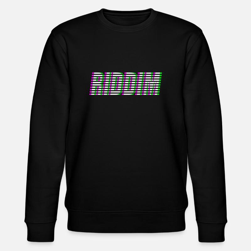 RIDDIM - Stanley/Stella Unisex Bio-Sweatshirt CHANGER  - Schwarz