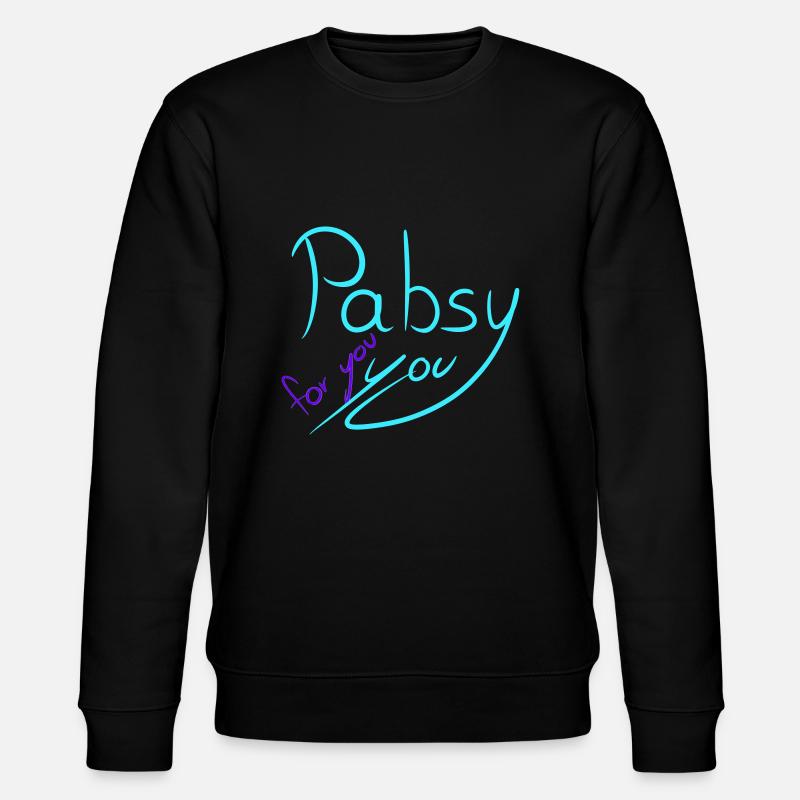 Pabsy Vous - Sweat bio CHANGER Stanley/Stella Unisexe - noir