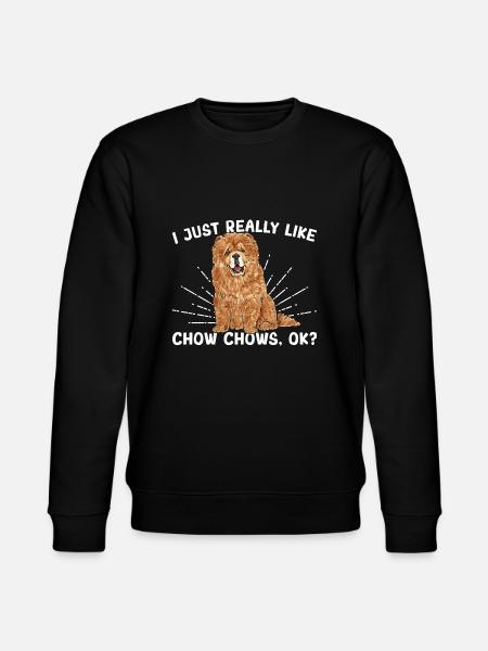 Chow Chow Dog - Stanley/Stella CHANGER Unisex Organic Sweatshirt - black