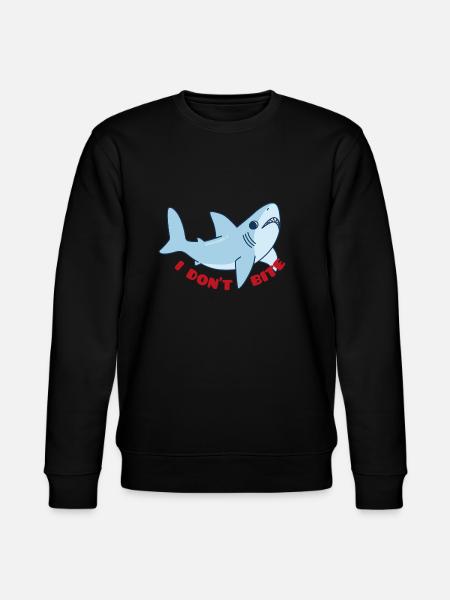 Meerestiere - Stanley/Stella Unisex Bio-Sweatshirt CHANGER  - Schwarz