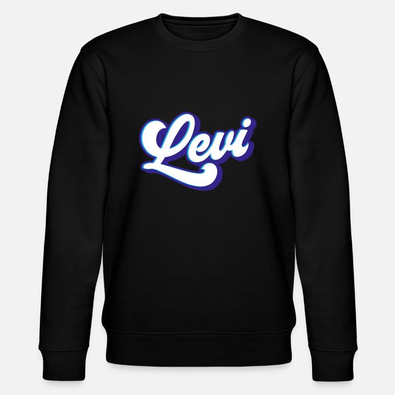 Levi | Farben änderbar - Stanley/Stella Unisex Bio-Sweatshirt CHANGER  - Schwarz