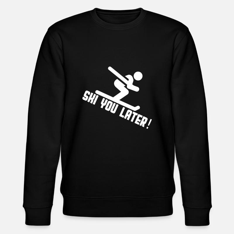 Ski you later - Stanley/Stella Unisex Bio-Sweatshirt CHANGER  - Schwarz